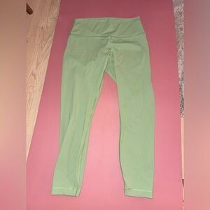 lululemon athletica women’s  Green Leggings